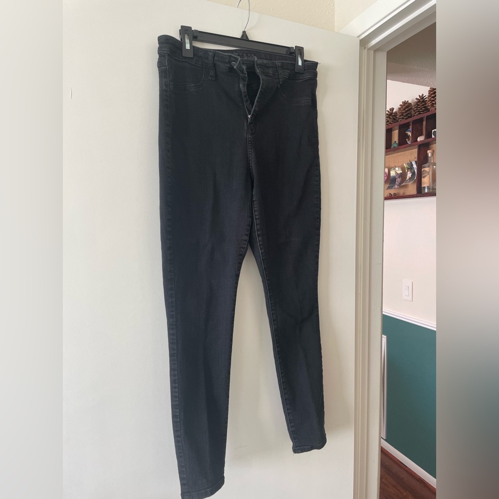 Wild Fable Black High Rise Skinny Jeans - 12